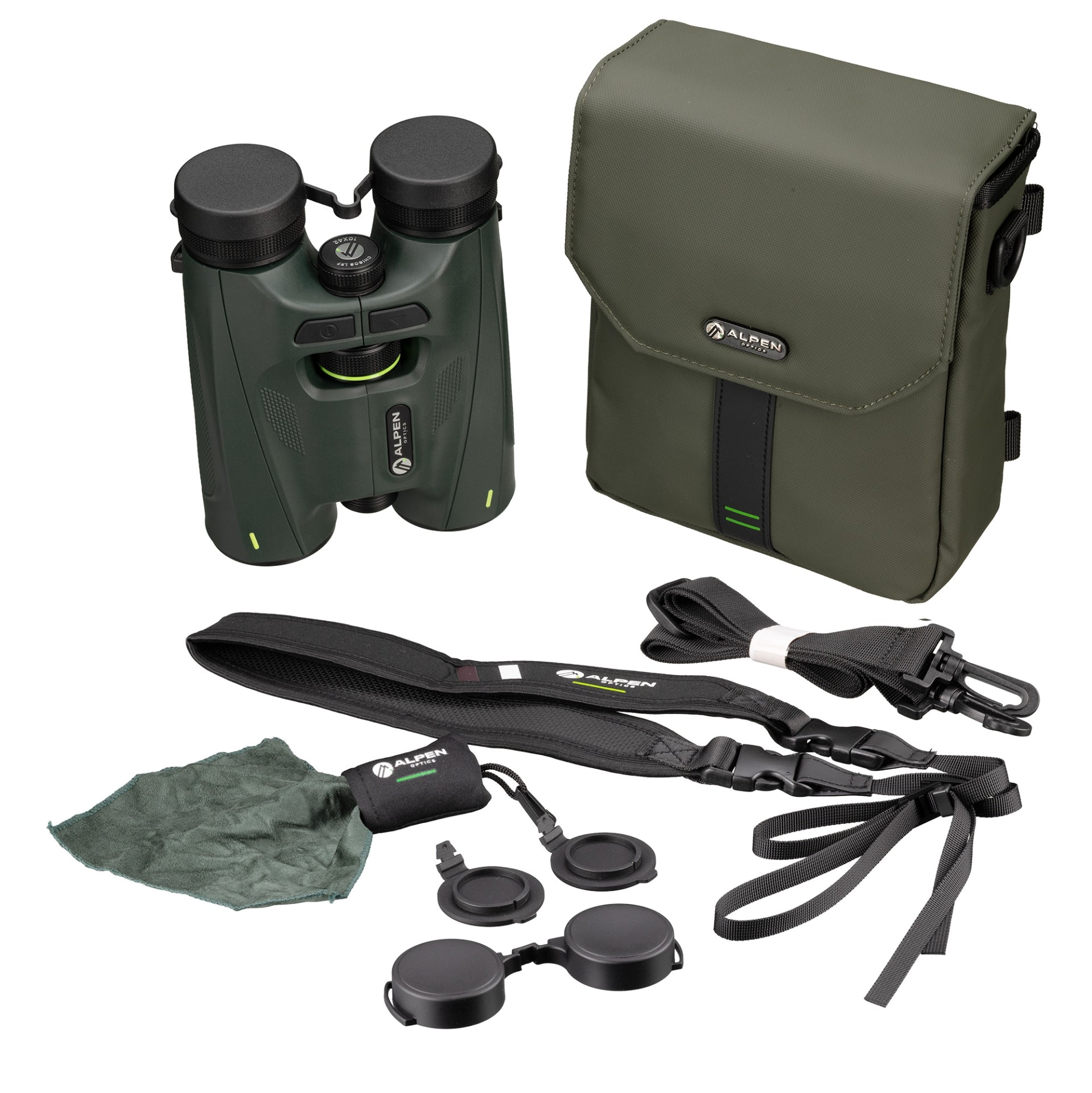 Chisos 10x42 ED Binoculars with Rangefinder | Alpen Optics